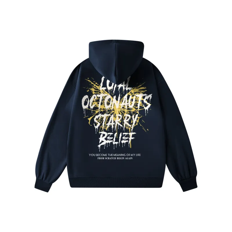 Small Columns Under The Sea Hoodie Unisex-4