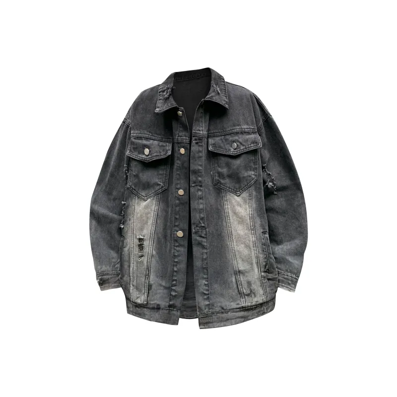 SXSY Denim Jackets Unisex-4