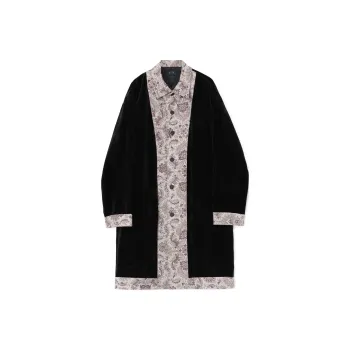 Yohji Yamamoto Coats Unisex Black