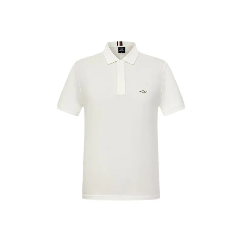 GOOD LUCK GLADIUS Polo Shirt Men's Ecru-0