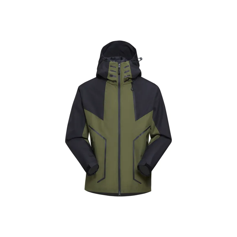 UNIWOLF Water Resistant Windproof Breathable Windbreaker Jacket Unisex-27