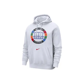 Nike Philadelphia 76ers Club City Edition Men's Nike Nba Fleece Pullover Hoodie