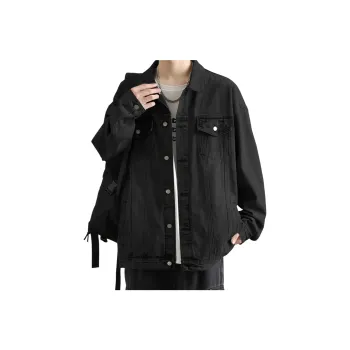 FONDLOOK Denim Jackets Unisex