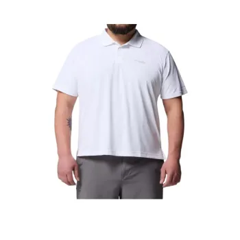 Columbia PFG Freezer Polo Shirt Men's White