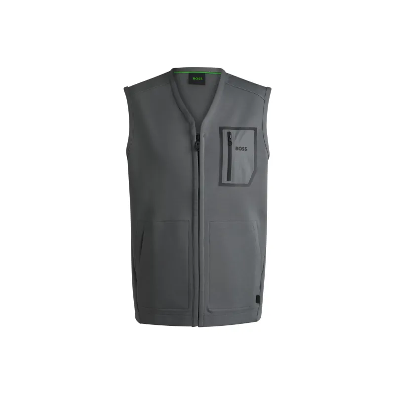 HUGO BOSS Vests Men Gray-0