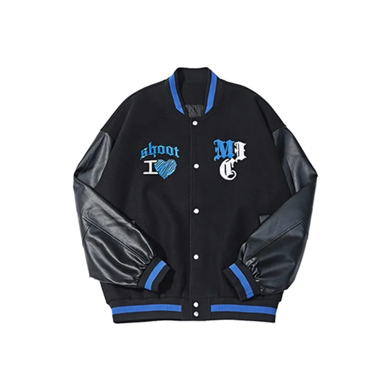SHOOT BRAND Baseball Jacket Spring And Autumn Unisex-0