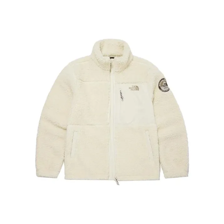 THE NORTH FACE Velvet feel Coat Unisex Milk White-0