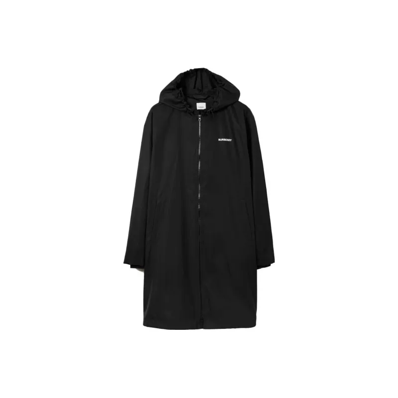 Burberry Coats Men Black-0