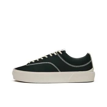 EQLZ EQUALIZER Fault 22 Slip Resistant, Abrasion Resistant, Breathable Low Top Skateboard Shoes Unisex Screen Black