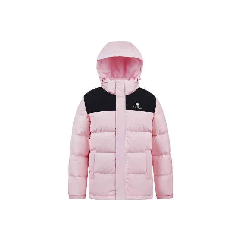 CAMEL Warm Fleece Series Down Jacket Unisex-10