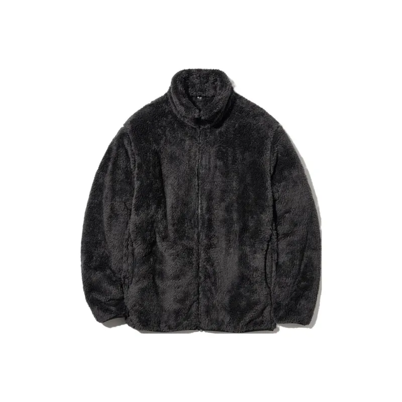 UNIQLO Velvet feel Coat Unisex Dark Gray-0