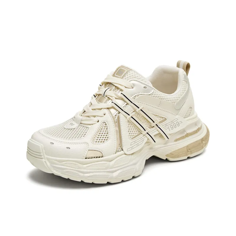 Teenmix 1999S Iridescent Summer Leap Cushioning, Abrasion Resistant, Slip Resistant Low Top Chunky Sneakers Women's-7
