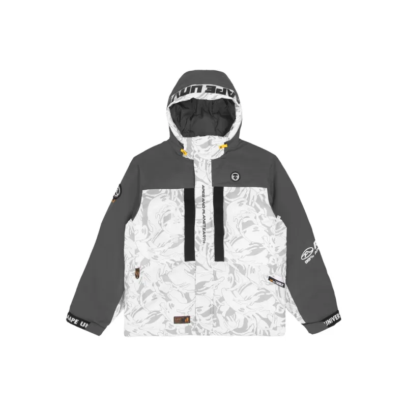 Aape Logo patch Hooded Jacket-0
