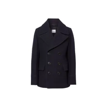 Burberry Coats Men Marine