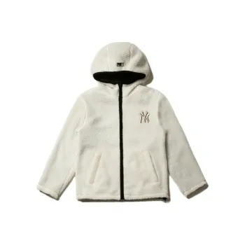 MLB New York Yankees Velvet Jackets Unisex Ivory White