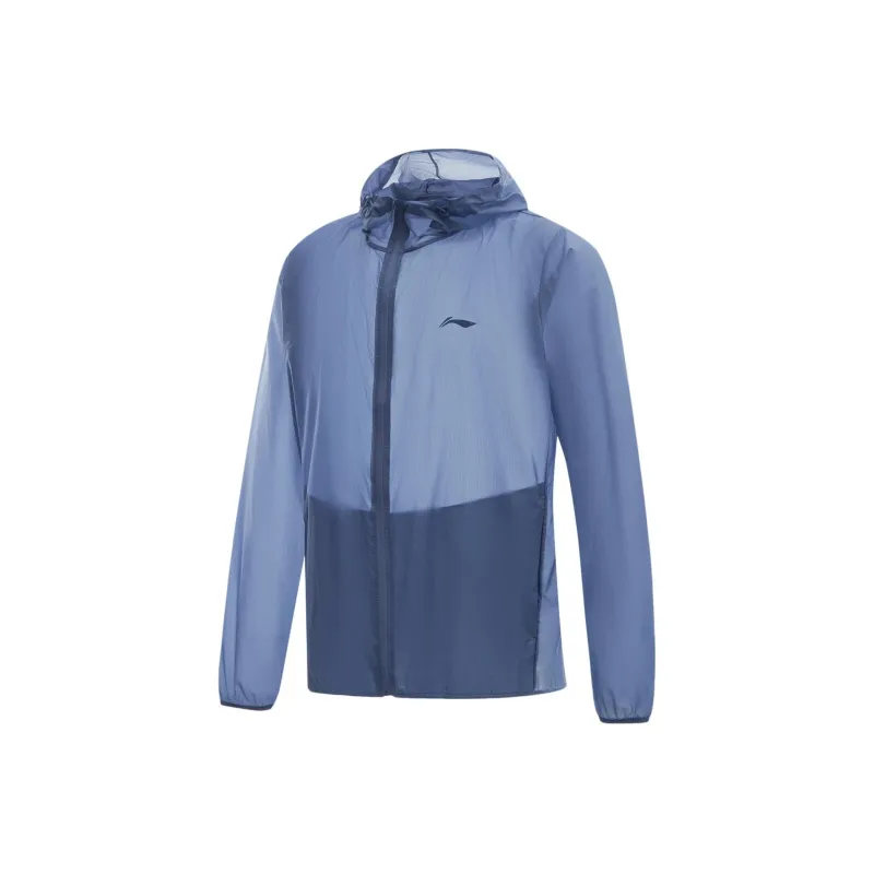 LiNing Sun Protection Clothing Men's Dusty Blue-0