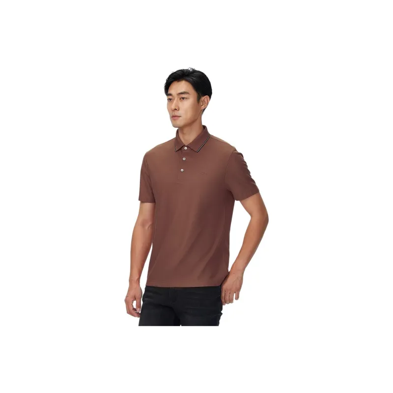 GOOD LUCK GLADIUS Polo Shirt Men's Earthy Orange-0