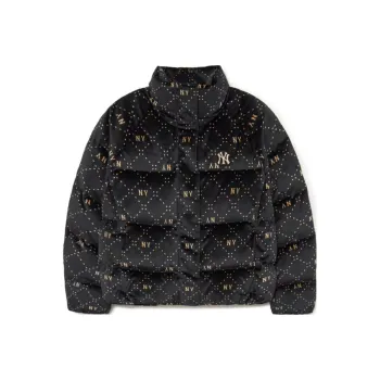 MLB MONOGRAM Reading Collection Down Jackets Unisex Black