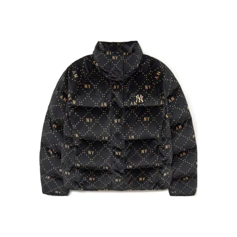 MLB MONOGRAM Reading Collection Down Jackets Unisex Black-0