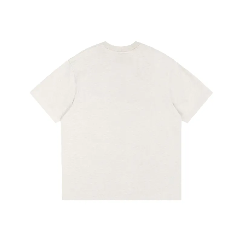 FOASIS T Shirt Unisex Heather Gray Red Character-1