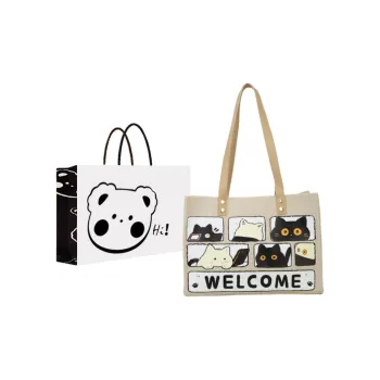 NX DOUGHNUT Linen Shoulder Bag Women's Multicolor