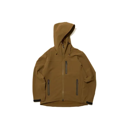 NANGA SOFT SHELL STRETCH Jackets & Coats Men's Coyote Brown