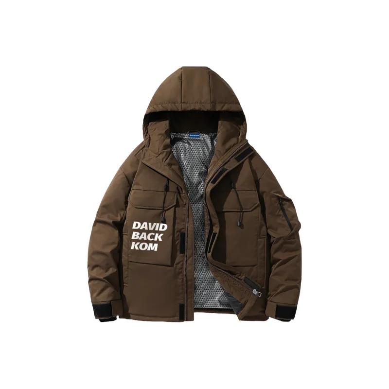 David Bakken x DAOMEIXIONG LIANMINGKUAN Down Jacket Unisex Black-6