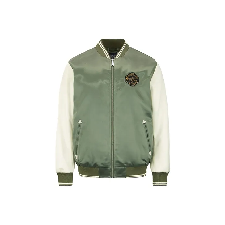 EVISU Baseball Jerseys Men Dark Army Green-0