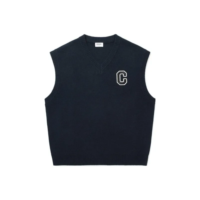 COVERNAT Vest Unisex Dark Marine Blue-0