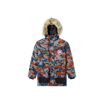 Canada Goose Coats Men Camouflage Red