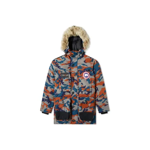 Canada Goose Coats Men Camouflage Red