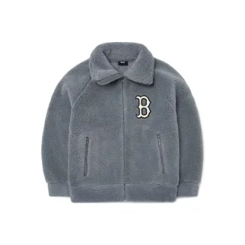MLB Velvet Jackets Unisex Gray