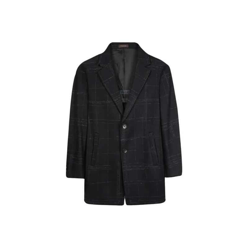 Wit Coats Men Black-0
