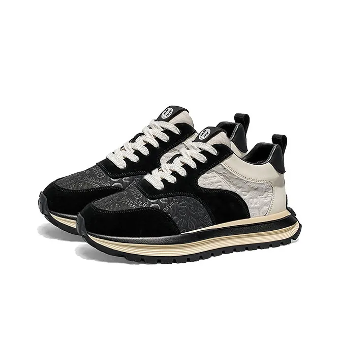 Yi Jiabao Abrasion Resistant Slip Resistant Low Top Chunky Sneakers Men's-2