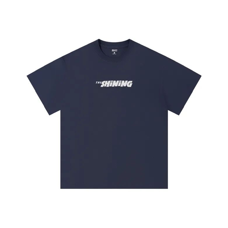 MIANDEMEIXUE Loose Fit Casual Inner Short Sleeved T Shirt Unisex Solid Color-56