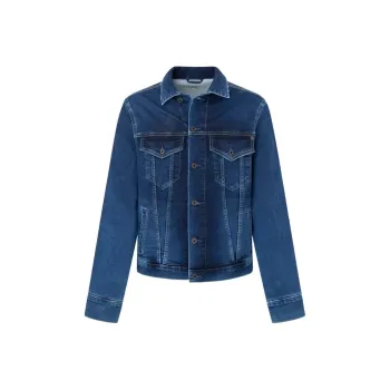 Pepe Jeans Denim Jacket Men's Blue