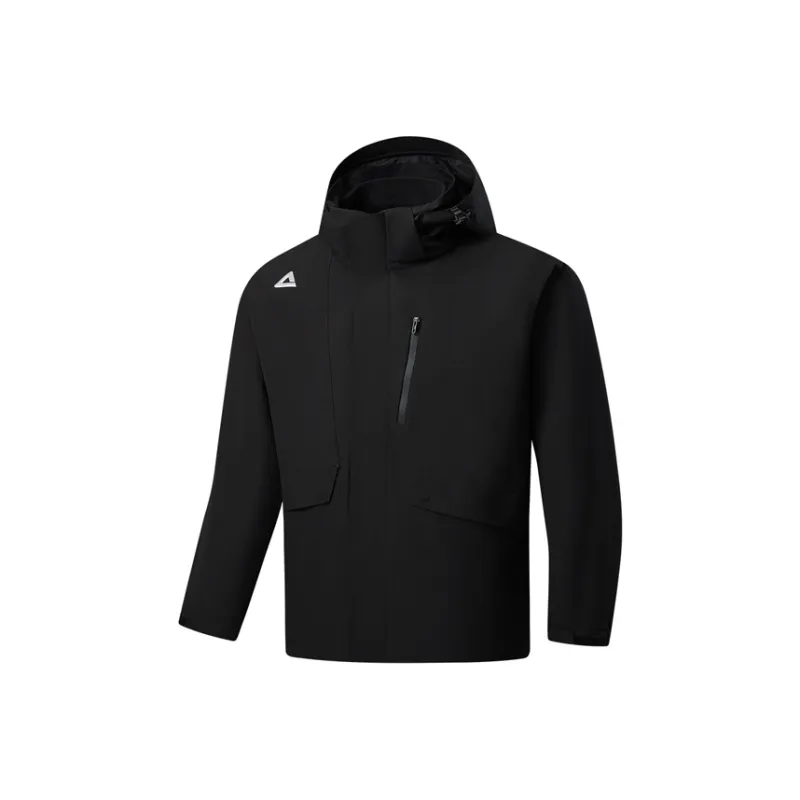 PEAK Windbreaker Jacket Men Black-0