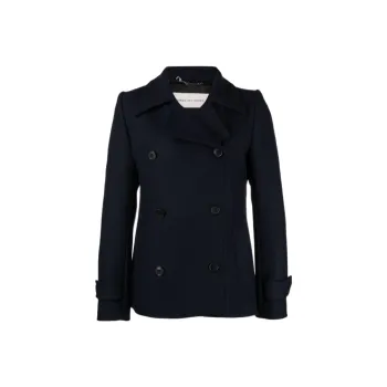 DRIES VAN NOTEN FW23 Coat Men's Marine Blue