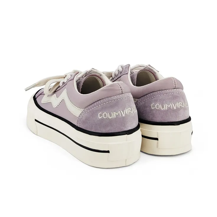 FZTZ Height Increasing Anti-Slip And Wear-Resistant Low-Top Skateboard Shoes Women's-19