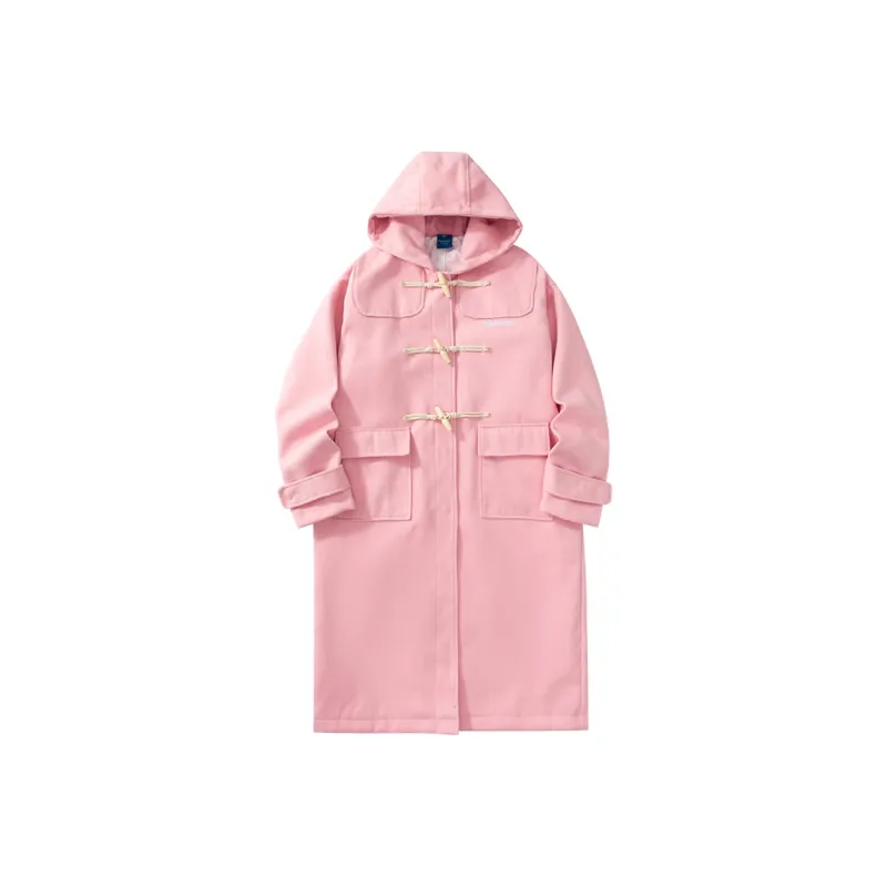 Suamoment Fall And Winter Vintage Casual Loose Fit Couple Coat Unisex-8