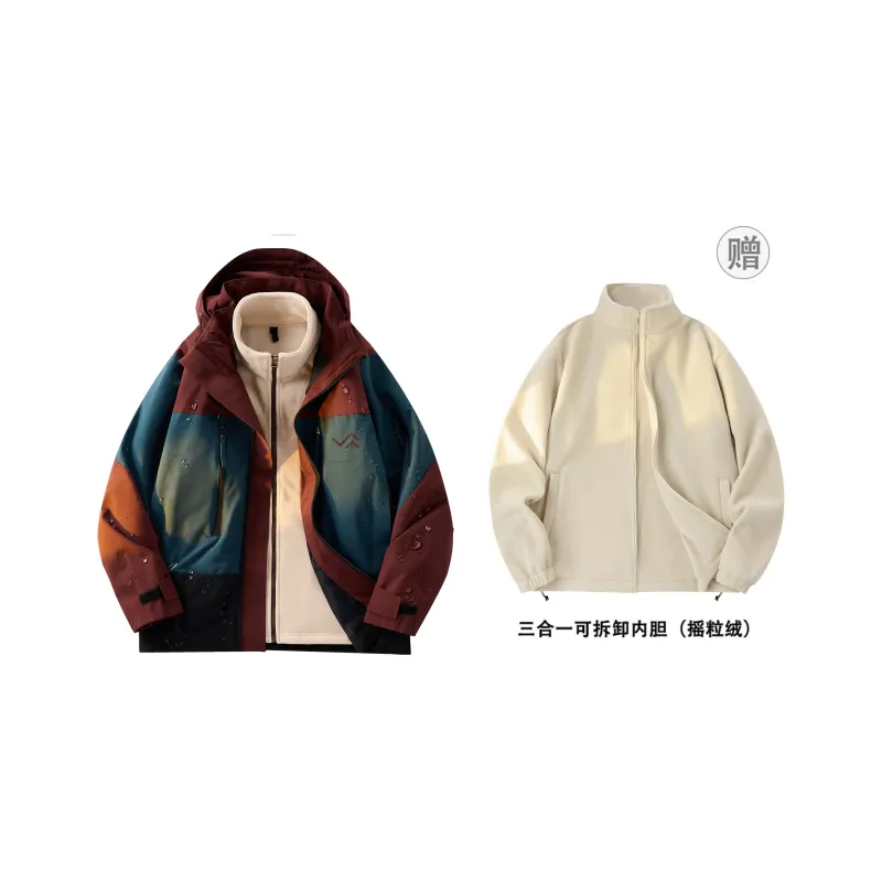 PAUL COSTELLOE Outdoor Hiking Keep Warm From The Wind Windbreaker Coats Unisex-13