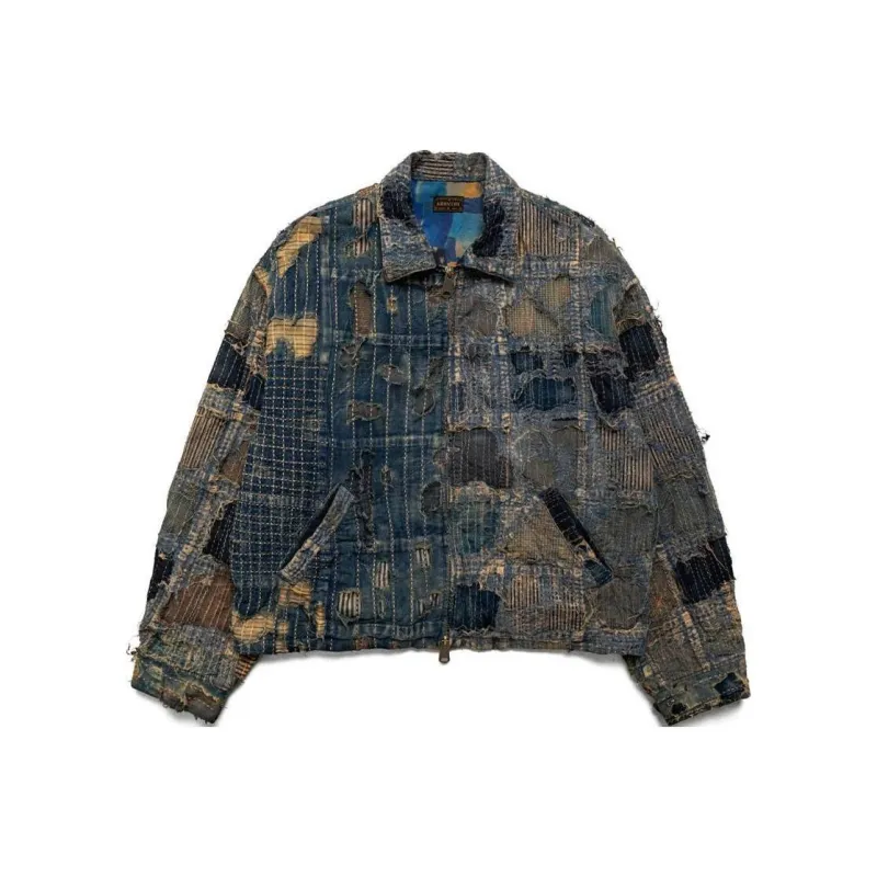 Kapital Boro T Back Drizzler Jacket-0