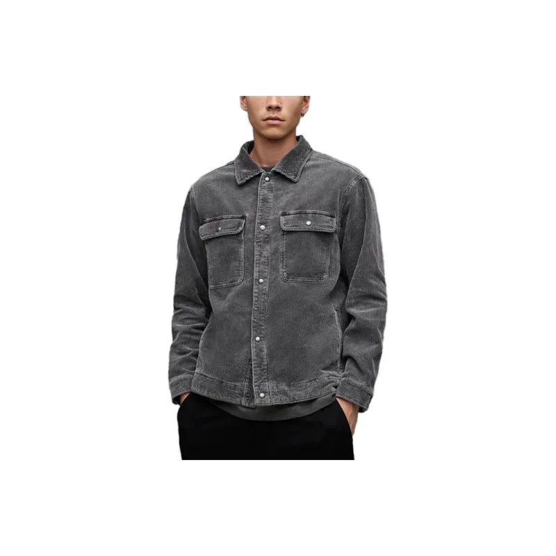 ALLSAINTS Jackets Men Smoke Gray-0