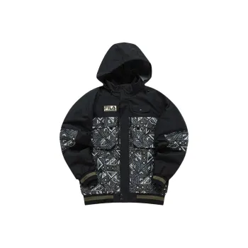 FILA FUSION FIRST DOWN X FREAK'S STORE Puffer Jacket Men's Black