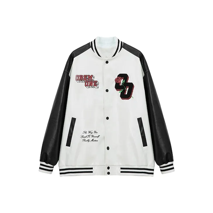 OREM ONE Baseball Jacket Spring Fall Unisex-3