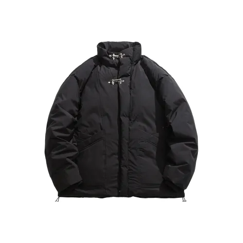 Skechers Down Jacket Mens Shooting Stars Smoke Gray
