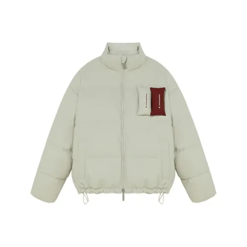 HARSH AND CRUEL Puffer Jackets Unisex Black