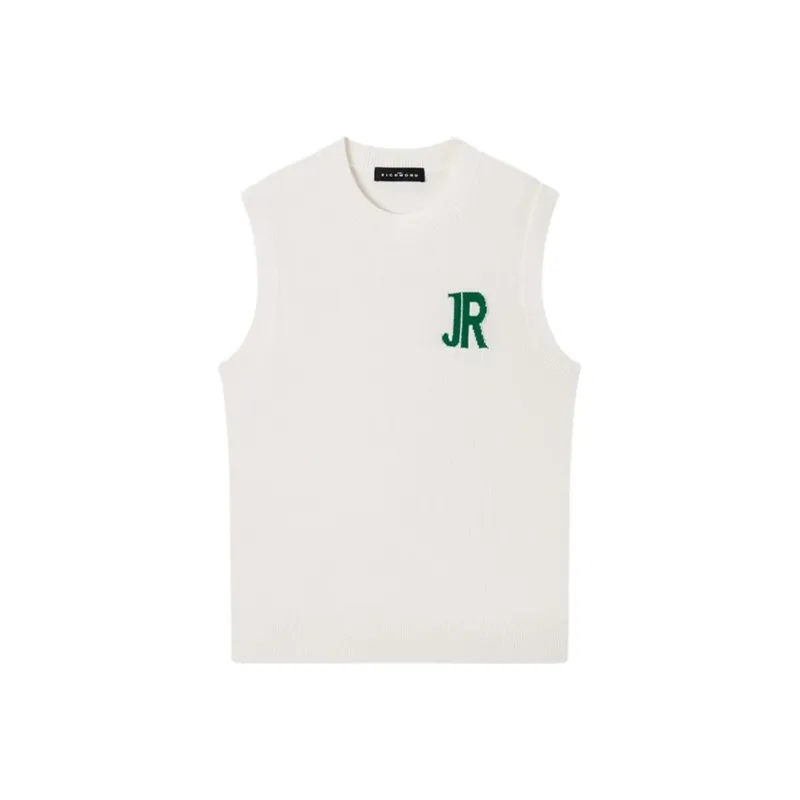 JOHN RICHMOND FW24 Vest Men's Raw White-0
