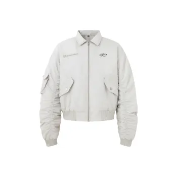 OKME x SUN LIANMINGKUAN Jackets Coats Unisex Gray