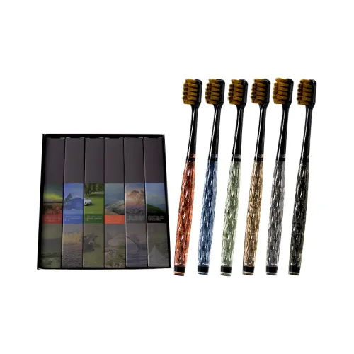 DOLEK Premium Crystal Luxury Soft Bristle Toothbrush For Adults, Independent Packaging, Couple Set, Home Use Gift Box